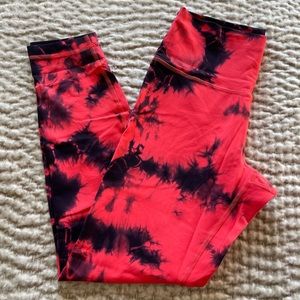 Lululemon Wunder Train High-Rise 25” Tight - Size 8 - Tie-dye-RARE- NWT